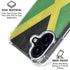 Jamaica Flag Distressed iPhone 17 Clear Case